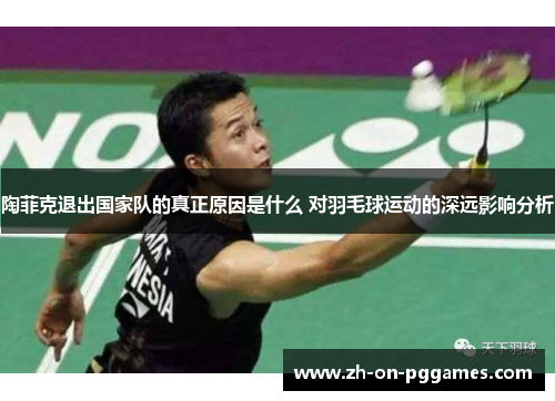 陶菲克退出国家队的真正原因是什么 对羽毛球运动的深远影响分析